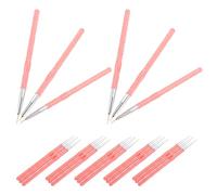 TOYANDONA 30 Stylos Liner Nail Art Pointe Fine pour Ongles - Kit 10 Sets de 3 Pinceaux Striping Manucure - Outils Précision pour Dessin Nail Art Salon et Usage Professionnel