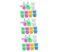 TOYANDONA 36pièces Boîte à Dents Pour Rangement Souvenirs Pour Dents De Lait Conteneur Mignon Et Pratique Pour Garçons Et Filles Pour Conserver Les Souvenirs Enfance