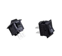 TOYANDONA 3a Interrupteur à Bascule Pour Bateau Bornes off i o Spst Mini Boat Rocker Switch