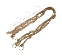 TOYANDONA 3ensembles Pot De Fleurs Suspendu Corde Lot de Filet pour Pot De Fleurs Décoration Intérieur Plante Lierre Grimpant