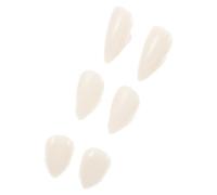 TOYANDONA 3Paires Dents de Vampire Médicale Accessoire Cosplay Halloween pour Fête Déguisée Fangs Unisexes pour Loups Garous
