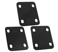 TOYANDONA 3Pièces Cales de Manche Plastique pour Guitare Électrique Accessoires Durables pour Réparation de Guitare et Basse Gaskets de Remplacement Pratiques