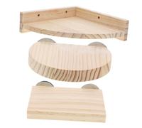 TOYANDONA 3pièces Jouets pour Rats Support De Saut Planche De Saut pour Maison Tremplin Délicat pour Animaux De Compagnie Planche Escalade Domestique