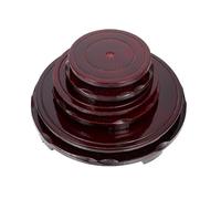 TOYANDONA 3pièces Lot de Supports De pour Statue De Bouddha Supports De Décoration De Bureau Plateau De Rangement