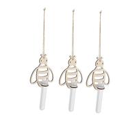 TOYANDONA 3pièces Pot De Fleur Mural Suspendu Jardinière Murale pour Plantes Intérieur Conteneur De Fleurs Hydroponiques Vases Suspendus