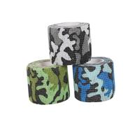 TOYANDONA 3pièces Ruban Adhésif Et Bandages De Poignet Pour Sport Bande De Protection Élastique Pour Chasse Et Plein Air