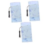 TOYANDONA 3pièces USB Warmer Portable Chauffe-biberon Isolant avec De Rangement Thermostat Bleu Bouteille Et Prise USB pour Garçon Fille