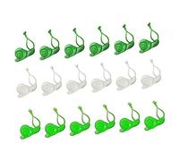 TOYANDONA 4 Ensembles Clips Escargot pour Plantes Grimpantes Fixation Auto Adhésive De Vignes Support De Décoration Murale pour Plantes 30 Pièces * 4