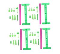 TOYANDONA 4 Ensembles Jouets Scientifiques DIY Anémomètre et Indicateur de Vent Éducatif pour Garçon Fille Expérience Scientifique Amusante Développe Compétences Observation et Analyse