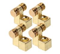 TOYANDONA 4 Ensembles Lot de Guides de Cordes à Dorés Arbres à Cordes pour Guitare Électrique Kit de Remplacement Facile à Installer Améliore la Stabilité