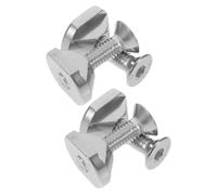 TOYANDONA 4 Ensembles Surfboard Fin Screws Stainless Steel Paddle Board Sup Screws Wear Resistant Smooth Finish for Easy Attachment