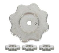 TOYANDONA 4 manomètres à molette pour vanne CA, trou carré de 1/4". | Molette métallique ergonomique, assure une manipulation précise de la vanne pour les réparations, bouton de manomètre