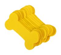 TOYANDONA 4 Papier Cérémonial Jaune Os pour Animaux de Compagnie Accessoires Funéraires pour Chiens Commémoratif pour Cérémonies Extérieures et des Ancêtres