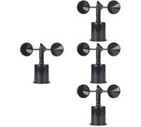 TOYANDONA 4 Pièces Anémomètre Abs pour Indicateur de Direction Vent Coque de Dispositif de Mesure de Vent Structure Stable et Durable et Pratique pour Navigation Aérienne