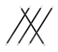 TOYANDONA 4 Pièces Baguettes Magicien Plastique Grandes Jouets Accessoires de Jeu de Rôle pour Fête et Spectacle Scène