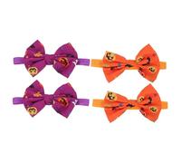 TOYANDONA 4 Pièces bande de cheveux d'halloween arc bandeaux enfants barrettes déguisement bébé halloween Accessoire de déguisement décor de tête de bébé coiffes de polyester