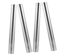 TOYANDONA 4 Pièces Bâton de Relais en Alliage D’Aluminium, Cylindrique,