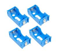 TOYANDONA 4 pièces Boîte Piles Plastique pour Expérience Électricité Boîte Batterie Terminale Pédagogique Physique et Légère Usage Scolaire Couleurs Aléatoires Couleur Couleur