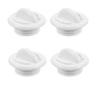 TOYANDONA 4 Pièces Bouchons Étanches pour Drain de Bac Récupération Eau Climatisation Bouchons à Vis Plastique Résistants Au Froid pour Réfrigérateur Congélateur Compatible Universel