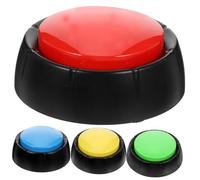 TOYANDONA 4 pièces Boutons de Communication pour Chien Boutons Parlants Interactifs pour Entraînement et Dialogue avec Chiots Jouets Sonores pour Renforcer Le Lien -Animal Couleur Aléatoire