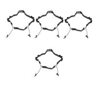 TOYANDONA 4 Pièces Ceinture de Course Réutilisable Élastique pour Marathon Ceinture de Sport Ergonomique pour Compétitions et Entraînements Confortable et Respirante pour Activités