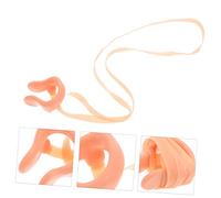 TOYANDONA 4 Pièces Clip Nez Silicone avec Sangle Élastique Protection Imperméable pour Piscine Confortable et Accessoire Natation pour Garçon Fille et Adultes Lot