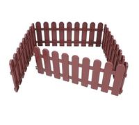 TOYANDONA 4 Pièces Clôture pour Tortue et Petits Animaux Barrière Jardin Extérieur Plastique Enclos Modulable pour Pelouse Parc Animalier Polyvalent et Facile à Monter