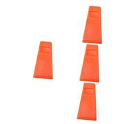 TOYANDONA 4 Pièces Coin de Fendage Arbre Outil de Coupe Portable pour Abattage Accessoire de Tronçonneuse pour Fendre et Stabiliser Arbres