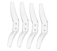 TOYANDONA 4 pièces Crochet de Fixation pour Stores à Vertical Pom Taquet de Cordon Moderne et Compact pour Stores Motorisés et Rideaux Accessoire de Sécurité Fiable et Remplaçant Pratique