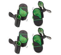 TOYANDONA 4 Pièces Détecteur de Touches de Pêche LED, Alarme