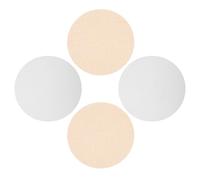 TOYANDONA 4 Pièces Diffuseur Rond en Tissu pour Plafonniers, Protège les Yeux des Bébés, Réduit les Ombres, Installation Facile, pour Usage Chevet et Maisons Modernes