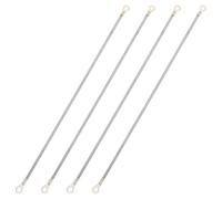 TOYANDONA 4 Pièces Élément Chauffant en Nichrome Argenté 236mm X 3mm pour Machine à Sceller Paquet et Film Thermorétractable Chauffage Rapide et Compatibilité Large