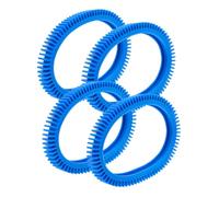 TOYANDONA 4 Pièces Kit Pneus Arrière pour Nettoyeur de Piscine de Rechange Durables de Friction Protection des Surfaces et Meilleure