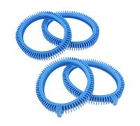 TOYANDONA 4 Pièces Kit Pneus de Remplacement PVC pour Nettoyeur Piscine Traction Renforcée Durabilité et Installation Facile Roues Avant et Arrière pour Robot Nettoyeur Piscine