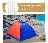 TOYANDONA 4 Pièces Kit Réparation Poteaux de Tente Alliage Aluminium Tubes de Remplacement Robustes pour Arceaux et Fixations de Camping Accessoires Durables Polyvalents
