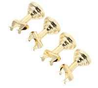 TOYANDONA 4 Pièces Lot de Porte-Cartes de Table en Métal Doré, Robuste et Compact, pour Banquets et Événements, Support Élégant pour Photos, Notes et Cartes de Mariage