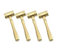 TOYANDONA 4 Pièces Marteau Bois pour Juge Petit Marteau Costume Garçon Fille Hammer Robuste Accessoire pour Jeux Garçon Fille Ans Anniversaire Noël