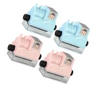 TOYANDONA 4 pièces Mathématiques Plastiques pour Étudiants Résistants à Usure Motifs Clairs Facile à Utiliser Accessoires Ludiques pour Exercices Addition Soustraction Multiplication et