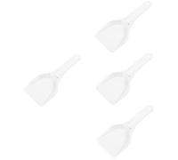 TOYANDONA 4 Pièces Pelle à Glace Épaisse Cuillère à Glace Scoop Neige Refregirateurs Congelateur Réfrigérateur Outil Raclette Refrigerateur Pelle à Givre Portative Plastique Blanche