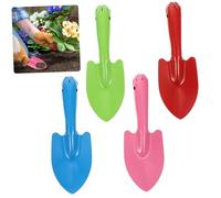 TOYANDONA 4 Pièces Petites à Main de Jardinage Colorées Ustensiles Solides pour Creuser Transplanter et Ameublir Outils et Portables pour Fleurs Légumes et Semis Intérieur et Extérieur