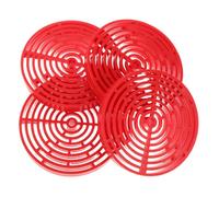 TOYANDONA 4 Pièces Plateau Séparateur Aquarium Plastique Bruit Distribution Uniforme du Flux Eau Plaque Isolation pour Filtres de Bassin Poisson