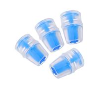 TOYANDONA 4 Pièces Remplacement de la Valve de Morsure pour Vessie en Silicone, Embouts Buccaux de Rechange pour Poche à , Étanche, pour Hydratation et Randonnée