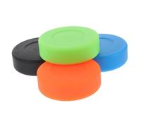 TOYANDONA 4 Pièces Rondelles de Hockey Entraînement Compactes Friction pour et Adaptées Pratique et Compétition Surfaces Lisses