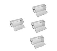 TOYANDONA 4 Pièces Rotisserie Acier Inoxydable Panier Rotatif pour Four Accessoire de Cuisine Durable pour Cuisson Équilibrée Savoureuse