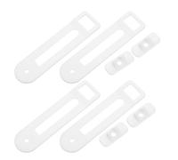 TOYANDONA 4 Pièces Safety Cabinet Locks U-shaped Sliding Child Safety Latches For Kitchen Drawers And Cupboards