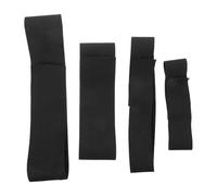TOYANDONA 4 Pièces Sangle D'extension pour Paquet de Glace en Nylon et Spandex, Longueur Réglable et Antidérapante, Activités Sportives en Plein Air