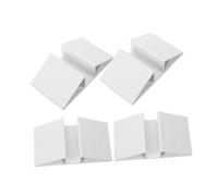 TOYANDONA 4 pièces Supports de Renforcement pour Barrières Garçon Fille Triangle de Stabilisation pour Clôture et Portillon de Sécurité Accessoires de Renfort sans Arêtes Résistants et