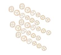 TOYANDONA 40 Pièces Loofah Pet Chewing Toys Natural Teething Pads for Small Animals Rabbit Hamster Chinchilla Gerbil Oral Care