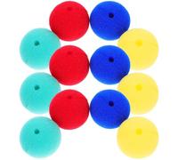 TOYANDONA 40 Pièces Nez de Clown en Mousse Rouge 5cm pour Costume, Accessoire Carnaval Léger et Confortable, pour Halloween et Performances Scéniques