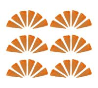 TOYANDONA 40 Supports À Cornets Croustillants pour Jouets De Sable pour Enfants Jeux De Rôle D'Enseignant en Extérieur Kit De Simulation De Mini Cornets Gaufrés Mini-Aliments